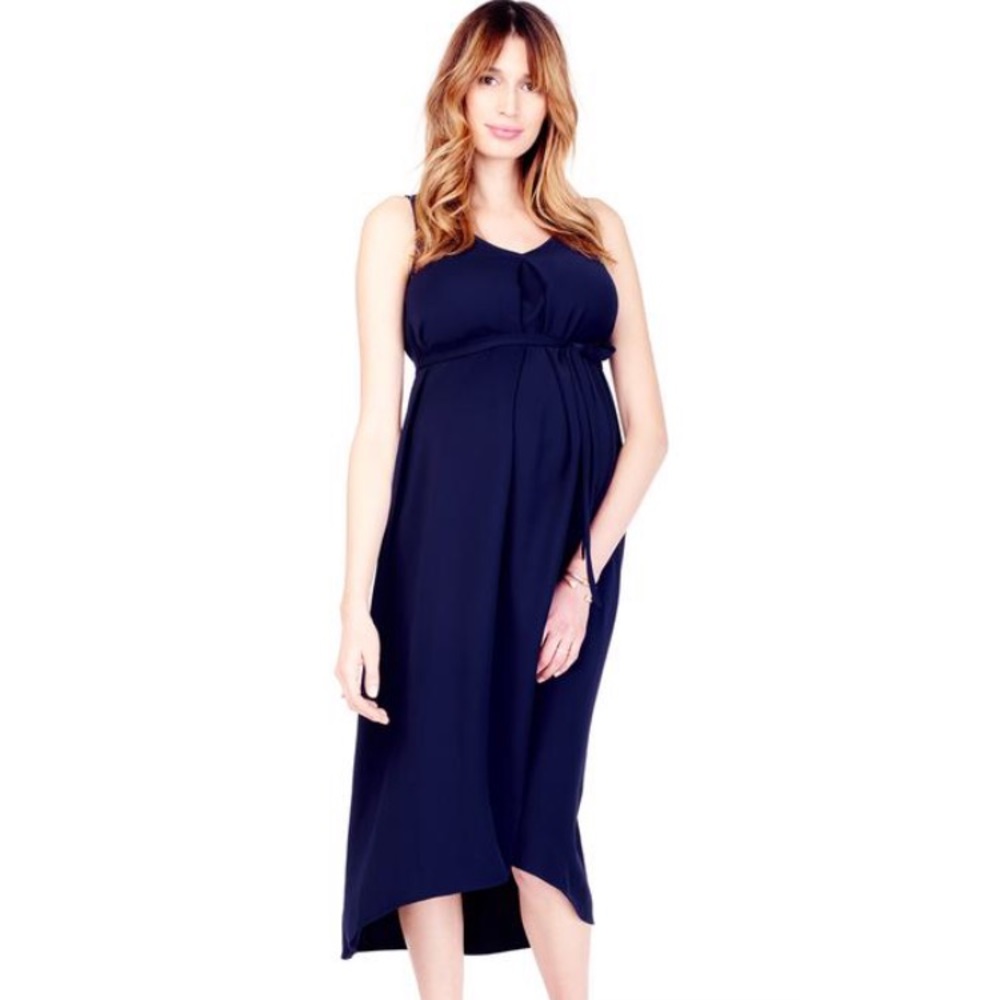 Ingrid & Isabel Hi-lo pleated dress